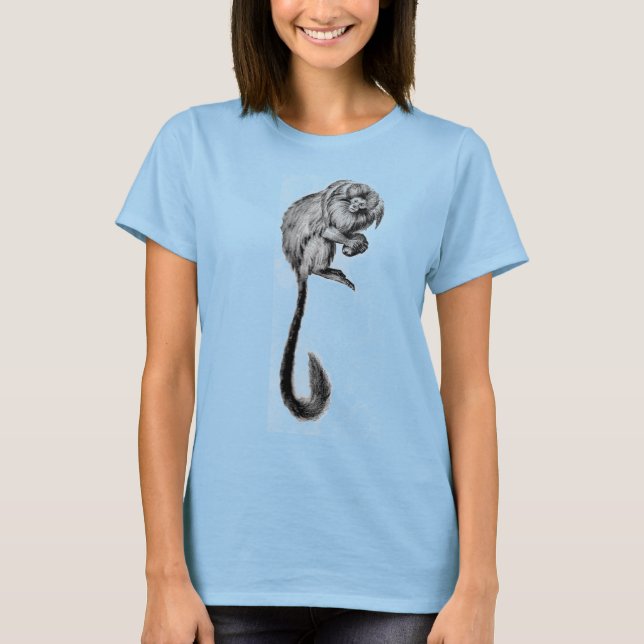 T-shirt Singe de Marmoset (Devant)