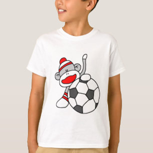 T-shirt Singe de soccer