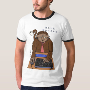 T-shirt Singe de travail