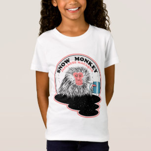 T-Shirt Singe des neiges macaque japonais