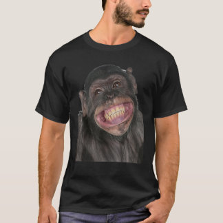 T-shirt singe drôle pour hommes enfants et femmes 
