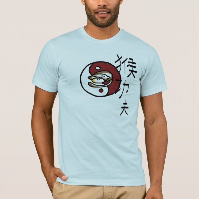 T-shirt Singe Kung Fu (Devant)