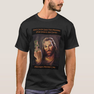 T-shirt Singe le Christ