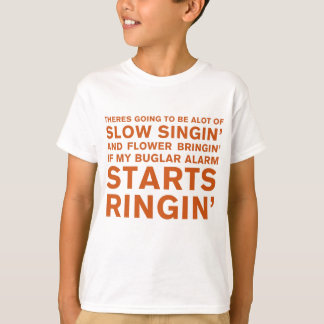 T-shirt Singe lente'