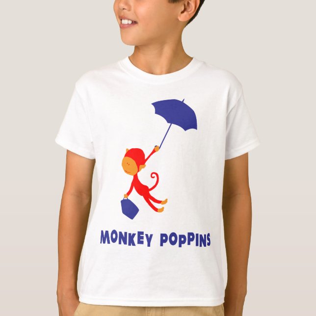 T-shirt Singe Poppins (Devant)