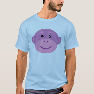 T-shirt Singe pourpre