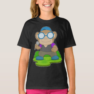 T-shirt Singe Singer Microphone Musique