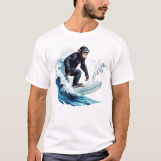 T-shirt singe surf