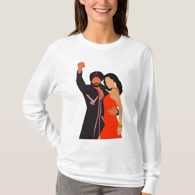 T-shirt Singh est en train de jouer (Devant)