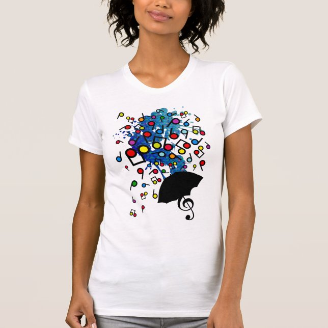 T-shirt Singin' dans la pluie (Devant)