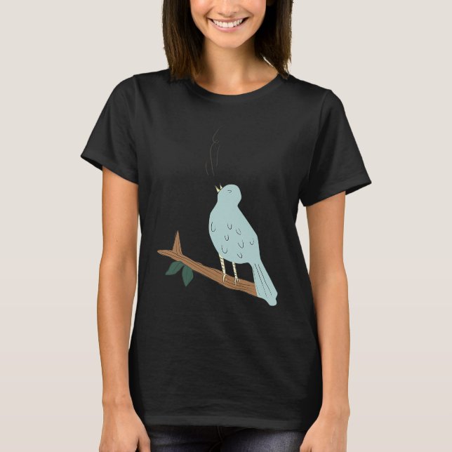 T-shirt Singing Bird (Devant)
