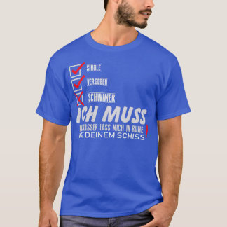 T-shirt SINGLE FORGIVENE SWIMMERS Piscine Chemise Piscine 