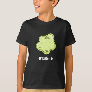 T-shirt #Single Funny Solo Cell Biology Pun Dark BG