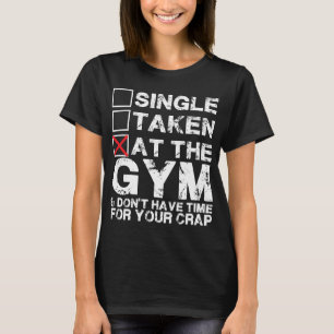 T-shirt Single, Taken, à la salle de gym - Chemise pour As
