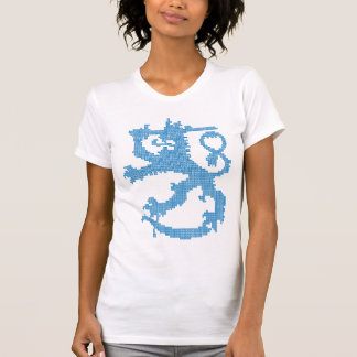 T-shirt Singulet de la Micro-Fibre des femmes de lion de