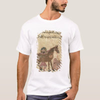 S'inquiétant du cheval, illustration