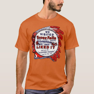 T-shirt Sioux Falls Dakota du Sud, 1940