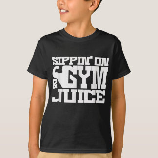 T-shirt Sippin Sur Jus De Gym - Les Chemises D'Entraînemen