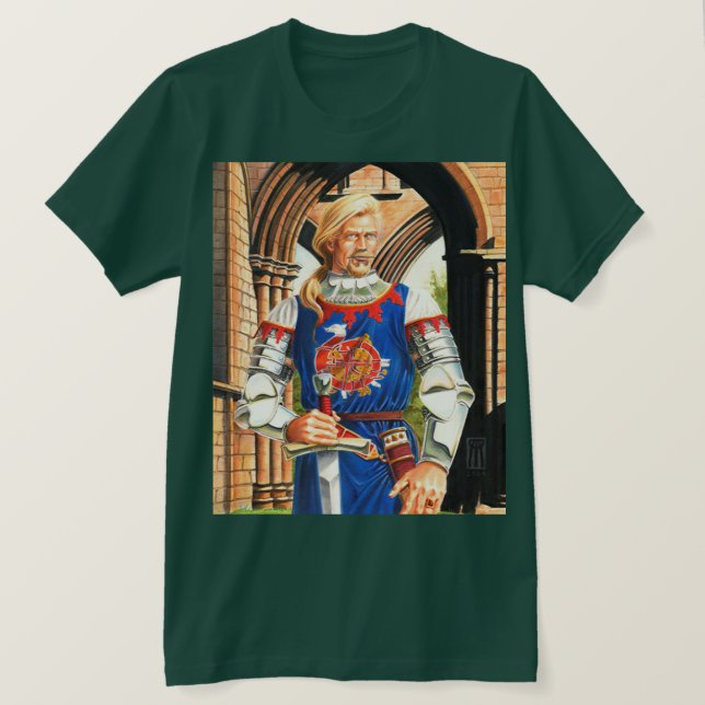 T-shirt Sir Dinadan : Le Chevalier sans crainte (Design devant)