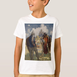 T-shirt Sir Launcelot du Lac, Chevalier de la Table Ronde