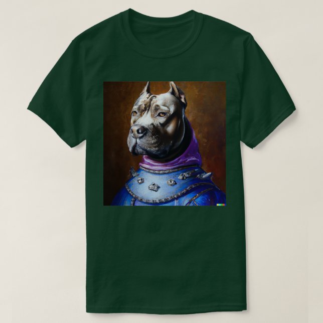 T-shirt Sir Marshall le Pitbull (Design devant)