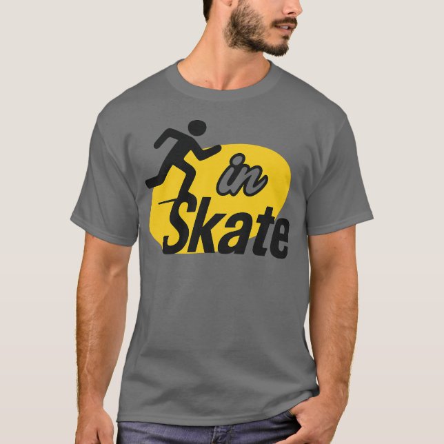 T-shirt Sir Skate Retro (Devant)