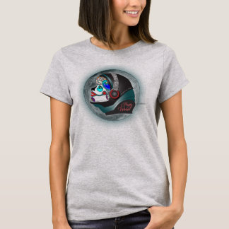 T-shirt "Sirène" assez mauvaise avec l'empreinte arrière