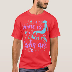 T-shirt Sirène de chemise de sirène Adultes filles Fable F