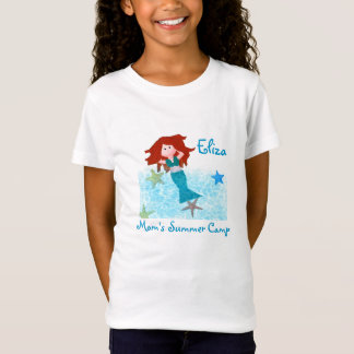 T-Shirt Sirène de colonie des vacances de la maman