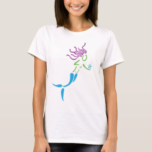 T-shirt Sirène de flottement