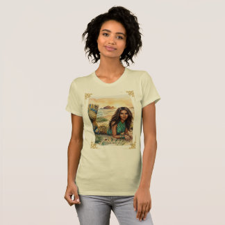 T-shirt Sirène de la mer de Cortez Impression d'art à l'aq