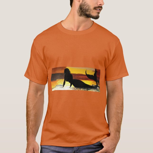 T-shirt Sirène de soleil (Devant)