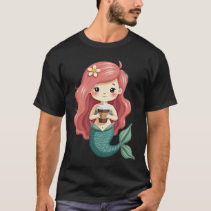 T-shirt Sirène du café