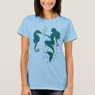 T-shirt Sirène et Sea Horse