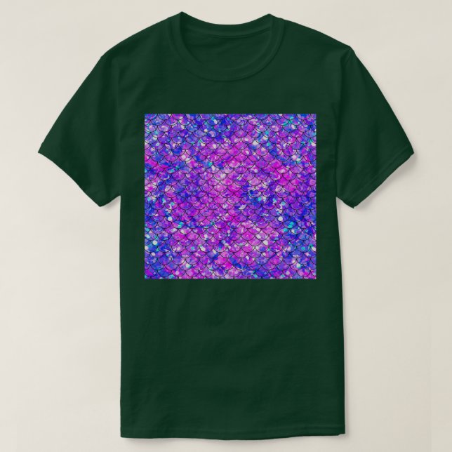 T-shirt Sirène Motif de sirène Leggings de Noël 5 (Design devant)