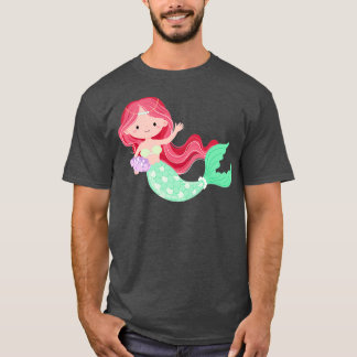 T-shirt Sirène verte