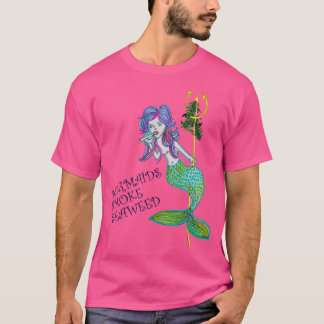 T-shirt Sirènes Fumer les algues