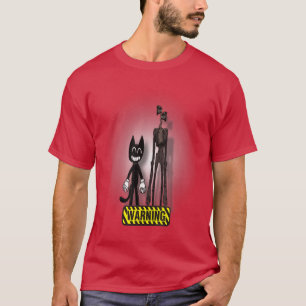 T-shirt Sirenhead Siren Head Personnage d'horreur Effrayan