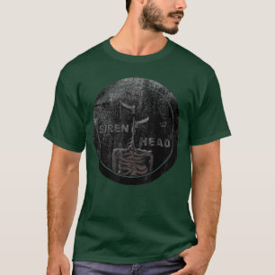 T-shirt Sirenhead Sirène Tête Personnage d'horreur Effraya