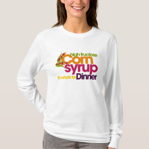 T-shirt Sirop de maïs à haute teneur en fructose