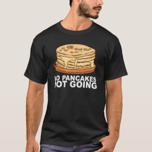 T-shirt Sirop D'Érable Pancake Petit Déjeuner Conception P