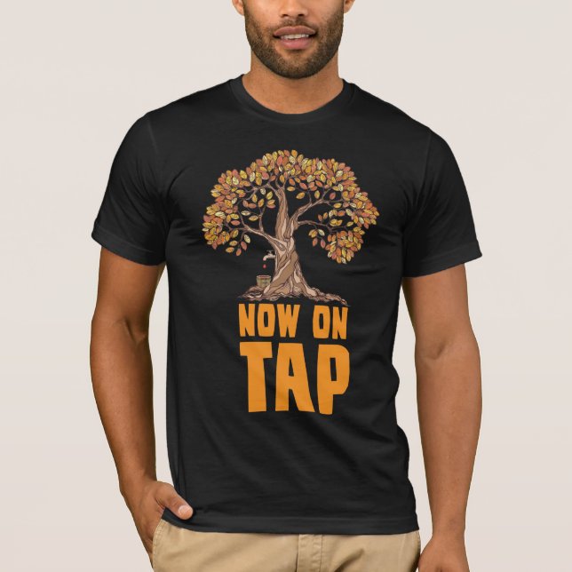 T-shirt Sirop d'érable Successeur de sucre Arbre Croûte de (Devant)