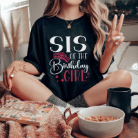 Sis of the Birthday Girl Customisé Squad Correspon