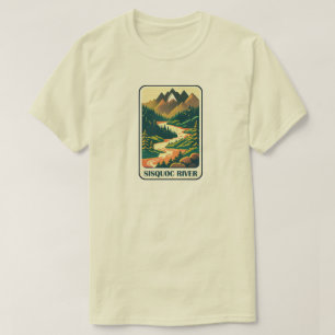 T-shirt Sisquoc River California Colors