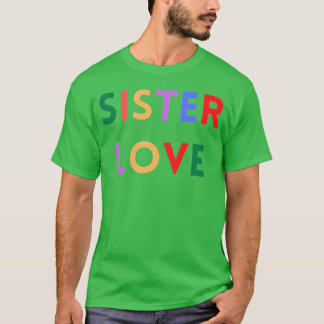 T-shirt SISTER LOVE fille