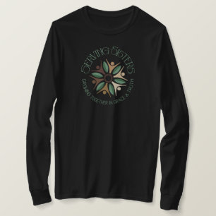 T-shirt SISTERS LOGO NOIR LONG SLEEVE