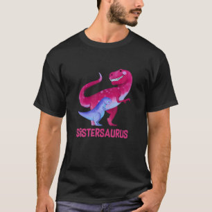 T-shirt Sistersaurus Cute AMA Saurus Dinosaur Fête des mèr