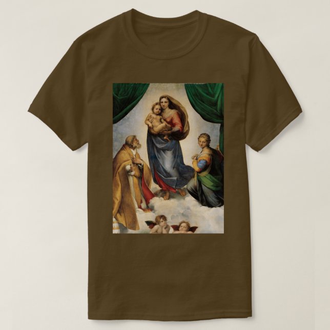 T-shirt Sistine Madonna (Design devant)