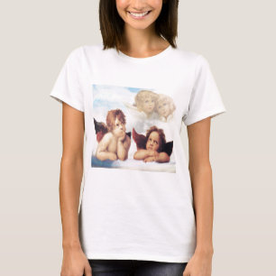 T-shirt Sistine Madonna 2 anges par Raphael