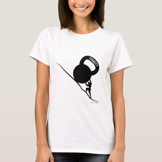 T-shirt Sisyphus KettleBell Ténacité (Devant)